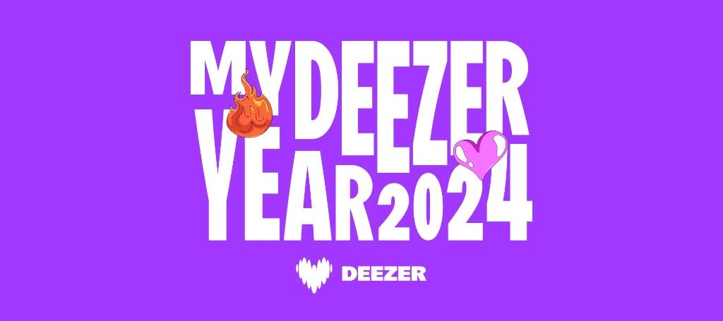 My Deezer Year 2024 key art